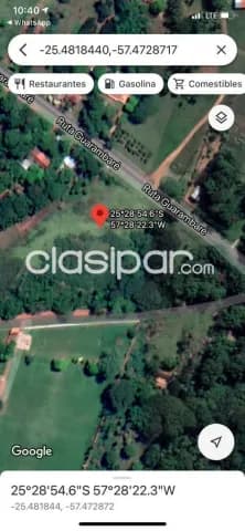 En Venta Terreno de 11.500 m2 en Ypane - Potrerito - V024 — foto 4