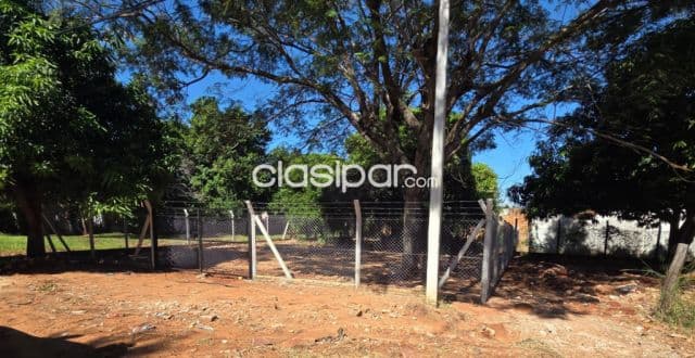 Terreno en esquina en aregua