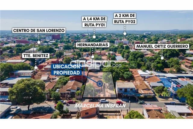 Terreno de 800 m2 en el centro de San Lorenzo sobre marcelina insfran, foto 4