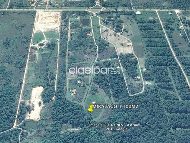 2 Terrenos en Miralago Ypacarai de 1.100 m2 cada lote