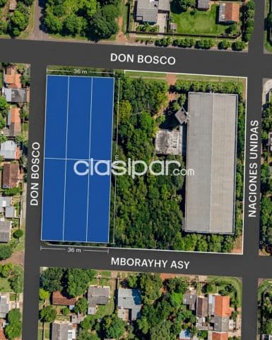 Terreno de 2.520 m² con Salida a 3 Calles – Ideal Desarrollo Inmobiliario