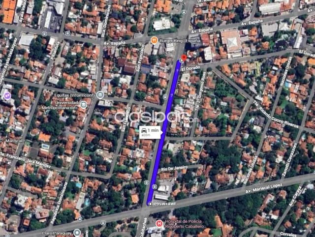 Terreno en esquina sobre avda brasilia – asuncion, foto 2