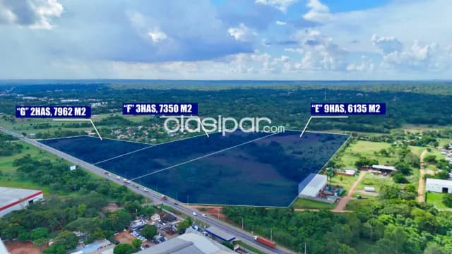 *importante terreno de 16,14 ha sobre acceso sur, ypané* — foto 3