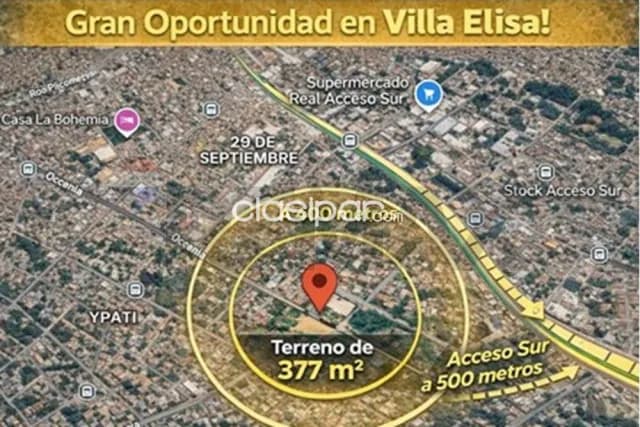 Terreno Villa Elisa — foto 2
