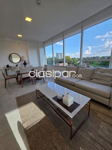 Departamento amoblado en asuncion zona la galeria cod 3470