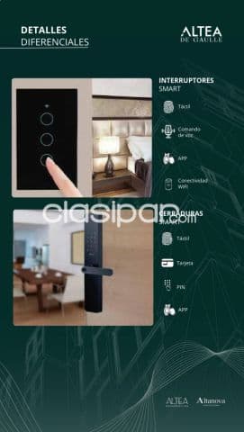 En Venta Dpto. de 1 dormitorio con 1 cochera - Edificio Altea de Gaulle