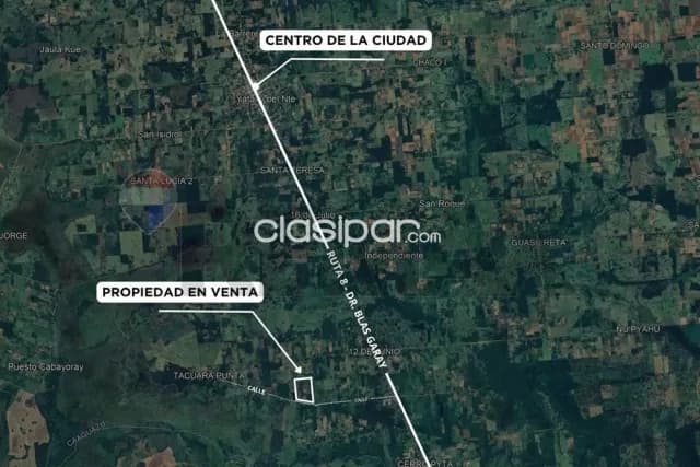 Terreno de 17 hectareas en yatayty del norte, foto 2