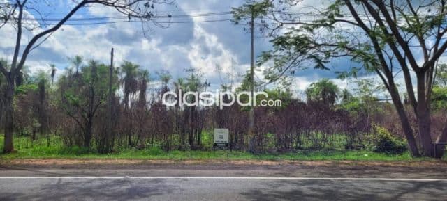 Hermoso y amplio terreno sobre ruta py02 en itacurubi de la cordillera