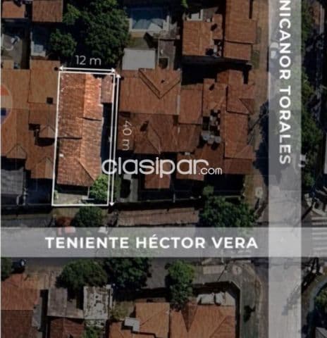 Terreno en ycua sati 480 m2 s/tte.veravy nicanor torales ideal p/todo proyecto