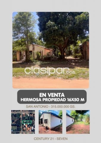 Terreno 800 m2 en San Antonio ideal para inversion