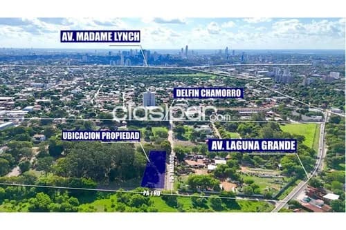 Terreno de 2.864 m2 en esquina en Fernando de la Mora z/ norte!! — foto 5
