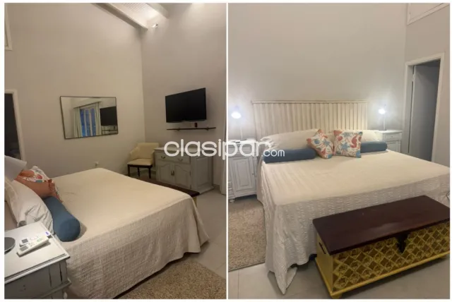 Las Lomas, Carmelitas: Elegante chalet amoblado, 2 dormitorios, buen jardín, 6.500.000 gs — foto 5