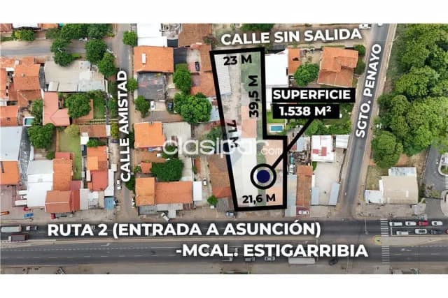 Terreno sobre ruta 2 San Lorenzo — foto 3
