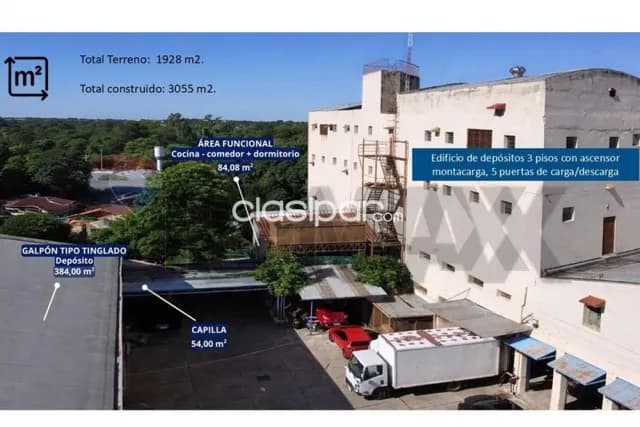 Centro de distribucion/deposito comercial/industrial 3 bloques-bo.sta.librada-asun, foto 2