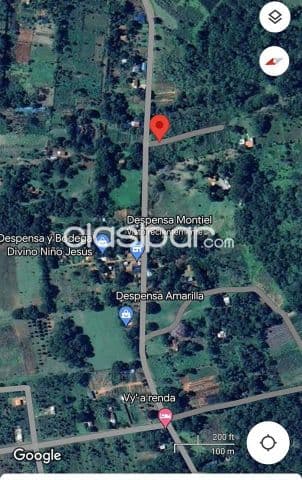3 terrenos en caacupe cabañas Total: 1.321 m²