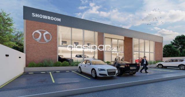 Prox. Salemma, San Lorenzo: 435 m2 despositos + oficinas tipo showroom, s/ ruta