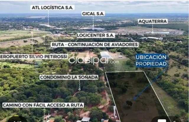 Unicooo 3 hectareas en Luque zarate isla proximo silvio pettirosi — foto 3