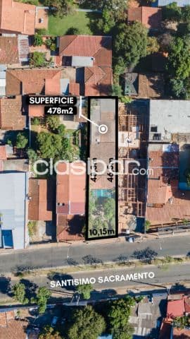En venta propiedad de 478 m2 en Santisima Trinidad - Asunción