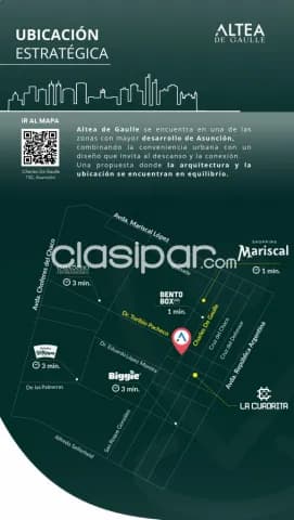 🚀 Altea De Gaulle - Monoambiente Smart en el corazón de Villa Morra, foto 2
