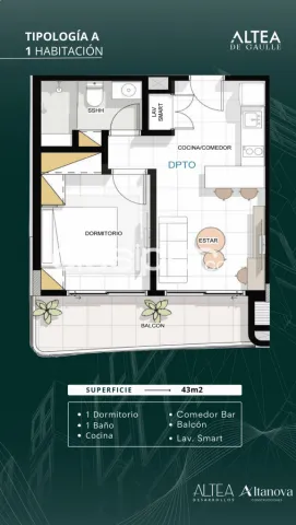 ✨ 1 Dormitorio en Altea De Gaulle - Estilo y Confort Urbano — foto 3