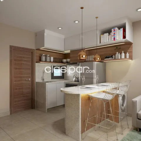 Departamento de 1 dormitorio en Pozo en Asunción: EDIFICIO AFIANZA Recoleta — foto 4