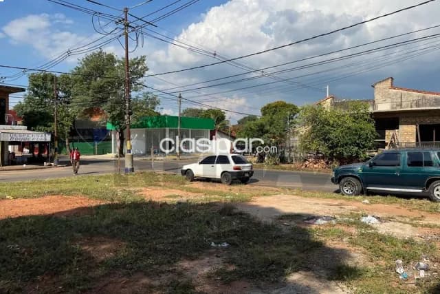Terreno 487 m2 en esquina calle transitada boqueron esq.luis a.Herrera-4to.bo-Luque, foto 3