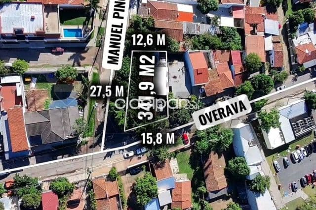 Terreno en esquina en el barrio mbocayaty a la venta