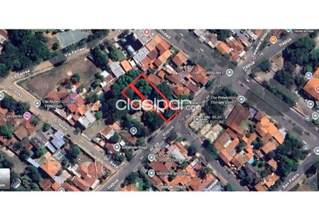 Terreno en Asunción santisima Trinidad s/ la calle itapua