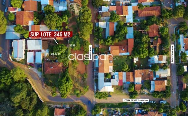 Terreno en lambare a 3 cuadras de hereoes del 70 — foto 4