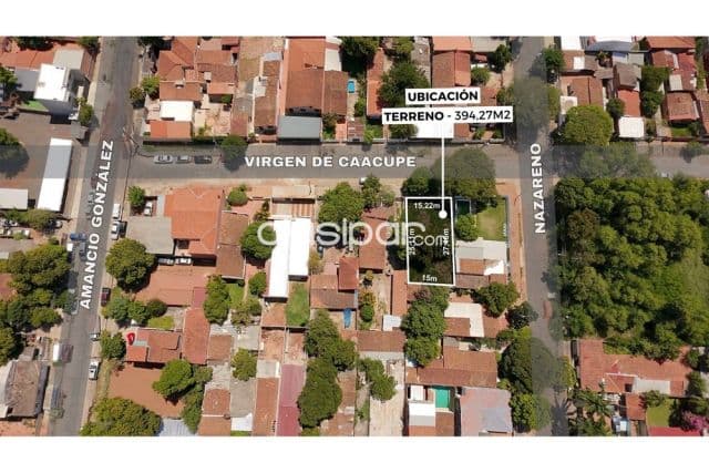 Terreno en Lambaré barrio santo domingo!!