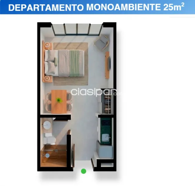 Zuba centro don bosco - monoambiente, foto 3