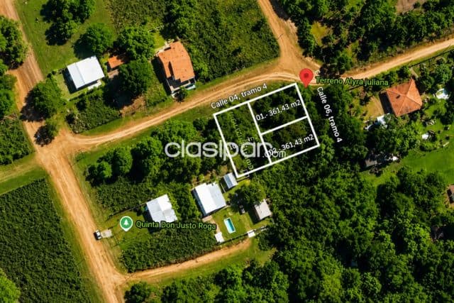 3 terrenos en atyra