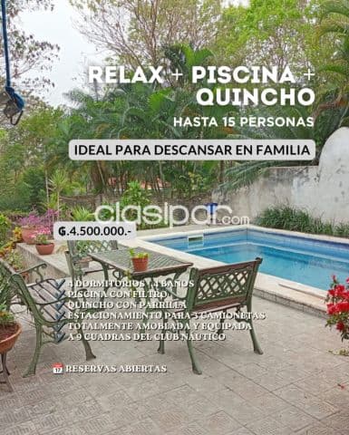 Viví San Bernardino como se debe: momentos inolvidables, piscina propia, espacio para todo