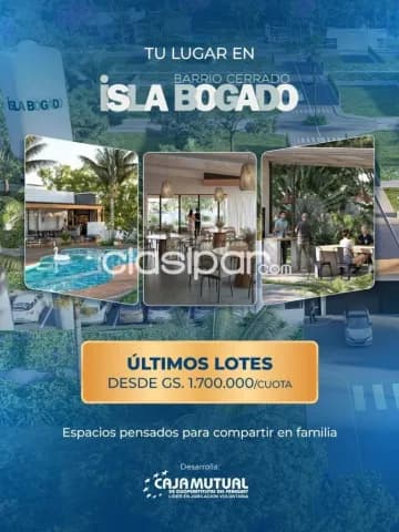 Terreno 413 m² Bo. Cerrado Isla Bogado - Luque - Financiación 20 años, foto 5