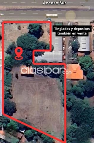 Terreno 6.627m² en Ñemby sobre Acceso Sur - Oportunidad Comercial USD 294/m² — foto 3