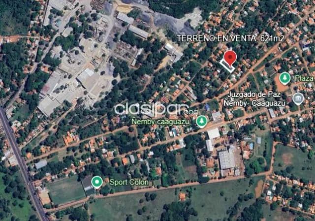 Terreno 621m2 en Ñemby - Barrio Caaguazú - Excelente Zona — foto 2