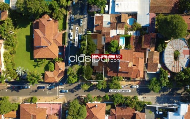 Terreno en esquina en barrio Recoleta de Asunción!!