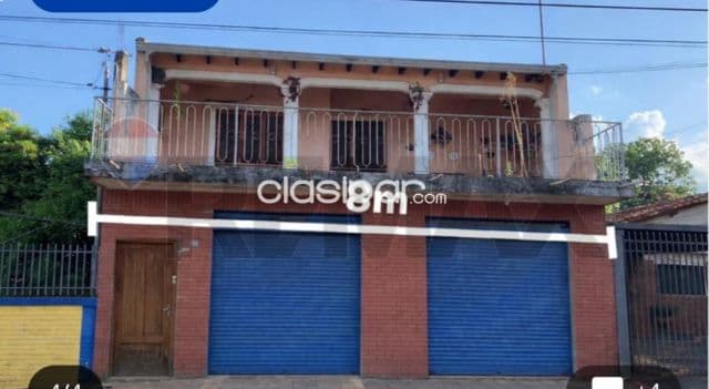 Terreno 522 m2 c/construcción en ycua sati s/calle bruselas