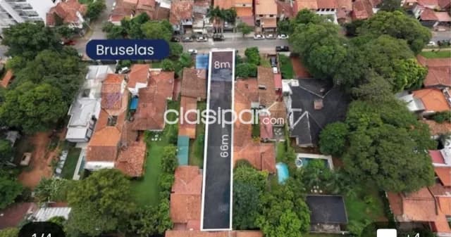 Terreno 522 m2 c/construcción en ycua sati s/calle bruselas, foto 4