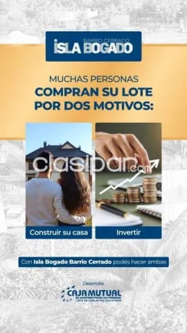 Lotes en venta en el barrio cerrado Isla Bogado – Luque — foto 3