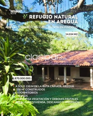🌿 your creative retreat in areguá: Country home with natural spring