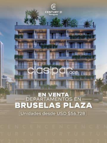 En venta departamento en pozo de 1 dormitorio en el Eje Corporativo de Asunción