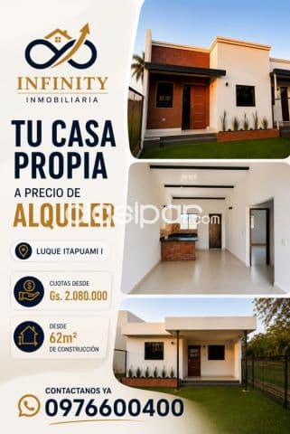 Tu Casa Propia A Precio De Alquiler