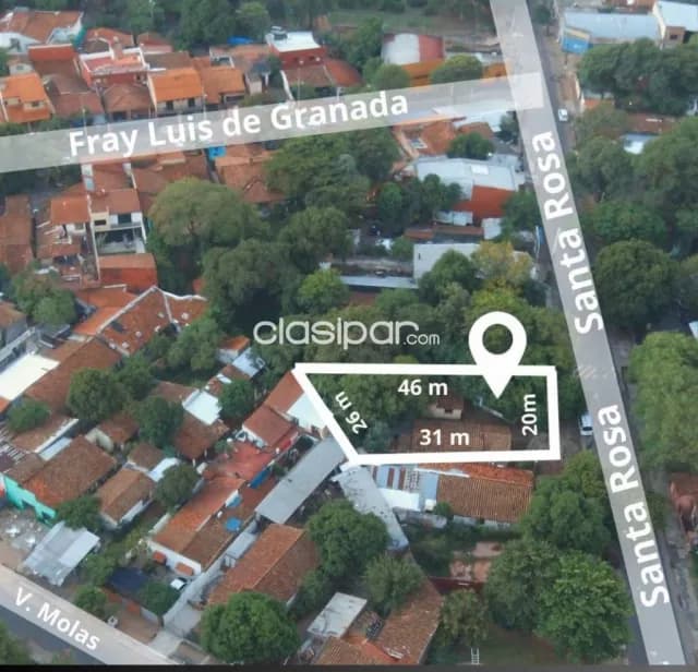 terreno en Asunción, barrio Bella Vista - 763 m² — foto 2