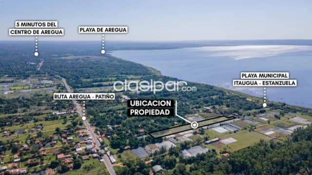 En venta terreno 1 hectarea en areguá patiño, foto 4