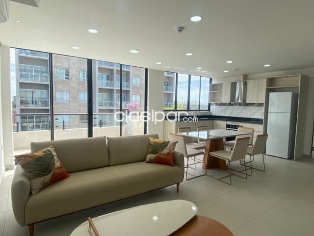 Se Alquila Departamento de 2 Dormitorios, en barrio Herrera. Amoblado y equipado