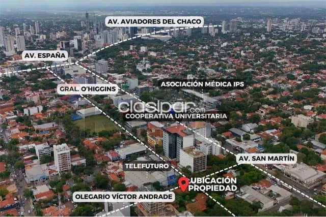 esquina de 1076 m2 en Villa Morra, foto 5