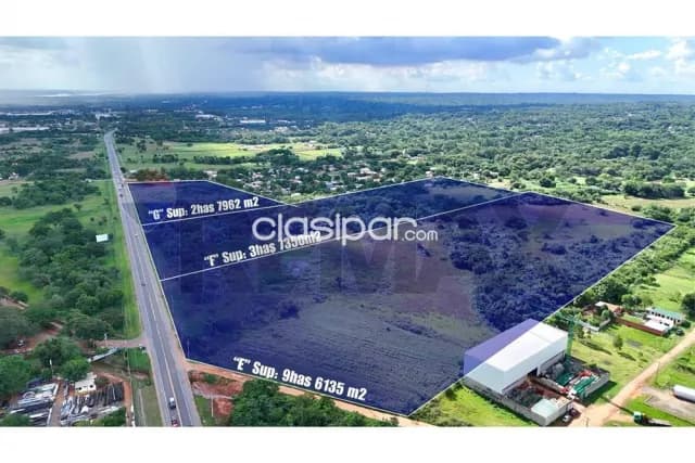 Terreno de 9,6 ha sobre acceso sur – ypané — foto 4