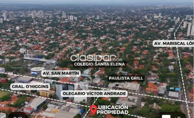 Urgentee unico terreno esquina 1076m2 Villa Morra s/o'higgins y andrade frente telef — foto 5