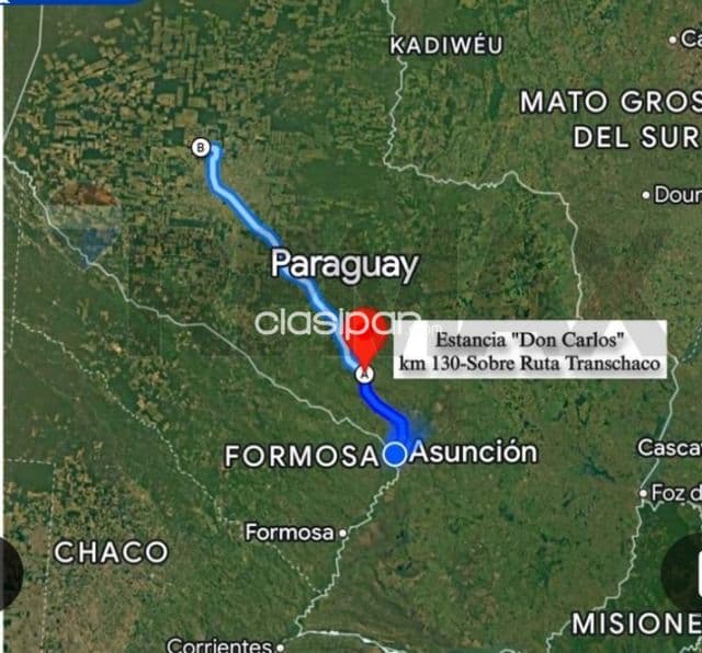 Estancia c/ 669 hectareas s/ruta transchaco km 130 dpto.pdte hayes-benjamin aceval, foto 1